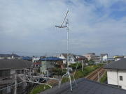 神奈川県横浜市瀬谷区瀬谷　テレビアンテナ建て替え工事（テレビが映らない：E202エラー表示）