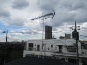 神奈川県相模原市南区南台　ケーブルテレビから切替えアンテナ工事