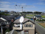 神奈川県厚木市温水　テレビアンテナ修理（BSが映らないE202エラー）