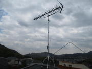 神奈川県相模原市緑区根小屋　ケーブルテレビから切替えアンテナ工事