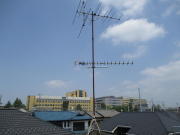 神奈川県相模原市中央区共和　アンテナ修理（テレビが映らない：E202エラー表示）