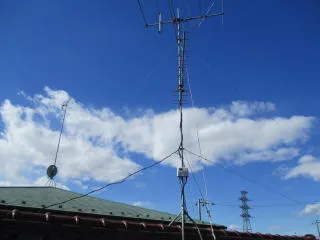 神奈川県相模原市南区大野台　テレビアンテナ建て替え工事施工例