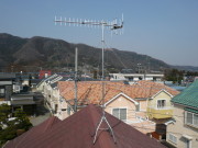 神奈川県相模原市緑区中野 テレビアンテナ建て替え工事