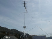神奈川県相模原市緑区根小屋 テレビアンテナ建て替え工事
