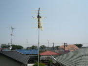 神奈川県座間市相模が丘　テレビアンテナ建て替え工事