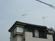 あきる野市渕上　テレビアンテナ建て替え工事