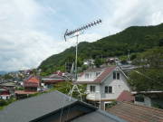 神奈川県相模原市緑区小渕 地デジアンテナ工事+BS・CSアンテナ混合工事