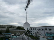 神奈川県海老名市柏ケ谷 テレビアンテナ建て替え工事