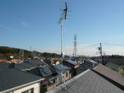 神奈川県相模原市中央区上矢部 地デジアンテナ工事(テレビアンテナ工事)