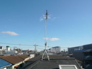 神奈川県大和市西鶴間　テレビアンテナ建て替え工事