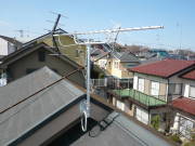 東京都町田市成瀬が丘 テレビアンテナ建て替え工事