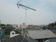 神奈川県綾瀬市寺尾西 地デジアンテナ工事(テレビアンテナ工事)