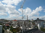 東京都町田市南成瀬 テレビアンテナ建て替え工事