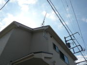 小田原市寿町 地デジアンテナ工事(テレビアンテナ工事)