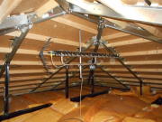 小田原市飯泉 屋根裏・天井裏アンテナ工事+BS・CSCSアンテナ混合工事