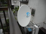 神奈川県相模原市南区上鶴間　テレビアンテナ修理（BSが映らない：E202エラー表示）