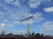 神奈川県大和市西鶴間 航空無線アンテナ+テレビアンテナ工事+BS・CSアンテナ混合工事