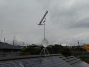 神奈川県藤沢市下土棚 テレビアンテナ工事(地デジアンテナ工事)+BS・CSアンテナ混合工事