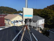 神奈川県横浜市金沢区野島町　テレビアンテナ修理（テレビが映らない：E202エラー）
