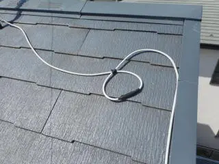 神奈川県小田原市栢山　配線接続接栓部分の防水処理不足による雨水腐食（アンテナ修理）