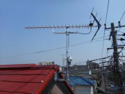 神奈川県大和市中央林間　ケーブルテレビから切替えアンテナ工事