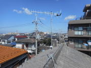神奈川県大和市福田　ケーブルテレビから切替えアンテナ工事