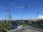 神奈川県相模原市中央区田名 テレビアンテナ建て替え工事