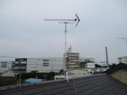 小田原市扇町 新築アンテナ工事(テレビアンテナ工事)