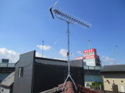 神奈川県相模原市緑区橋本 テレビアンテナ建て替え工事