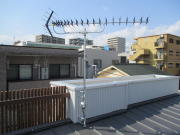 神奈川県相模原市中央区　光テレビから切替えアンテナ工事