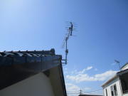 神奈川県相模原市中央区田名 テレビアンテナ建て替え工事