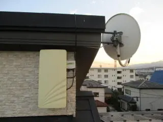 神奈川県小田原市扇町　テレビアンテナ修理・受信改善施工例参照画像