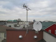 神奈川県相模原市南区東林間　テレビアンテナ修理（テレビが映らない：E202エラー）