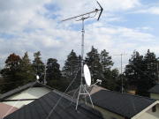 神奈川県横浜市泉区新橋町 テレビアンテナ建て替え工事(テレビが映らない:E202エラー表示)