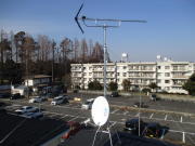 神奈川県厚木市緑が丘 テレビアンテナ工事+BS・CSアンテナ混合工事