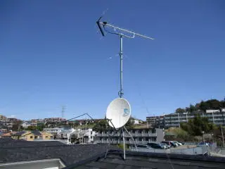 神奈川県川崎市麻生区片平　地デジ＋4k8k対応BS混合工事施工参照画像