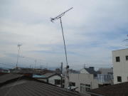 神奈川県座間市相模が丘　テレビアンテナ修理（BSが映らない：E202エラー）