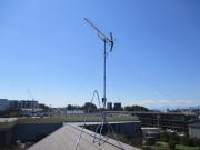 神奈川県座間市　地デジアンテナ工事施工参考画像