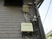 神奈川県川崎市幸区戸手本町　アパートテレビアンテナ修理（TVが映らない：E202エラー）