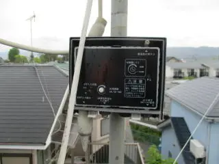 神奈川県小田原市鴨宮　受信改善・アンテナ修理（テレビが映らない：E202エラー表示）施工例