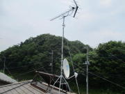 神奈川県相模原市緑区若葉台　テレビアンテナ建て替え工事（テレビが映らない：E202エラー表示）
