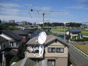 神奈川県厚木市温水 テレビアンテナ修理(BSが映らない:E202エラー表示)