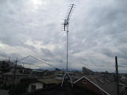 東京都町田市つくし野 テレビアンテナ修理(テレビが映らない:E202エラー表示:他社様不審からご依頼)