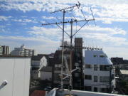 神奈川県相模原市南区東林間　マンションアンテナ修理（テレビが映らない：E202エラー表示）