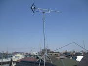 神奈川県相模原市南区大野台　テレビアンテナ建て替え工事