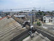 神奈川県相模原市中央区上溝　テレビアンテナ建て替え工事