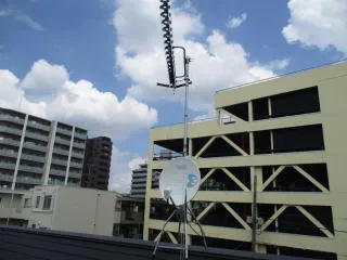 神奈川県大和市南林間　地デジ＋4k8k対応BS混合工事施工参照画像