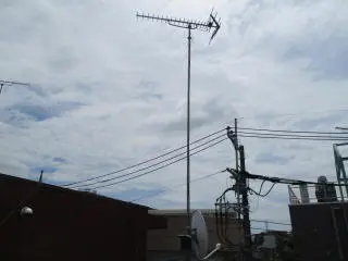 神奈川県川崎市高津区久本　テレビアンテナ修理・受信改善施工例参照画像