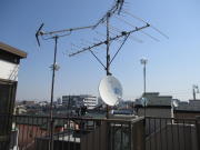 神奈川県川崎市中原区刈宿　マンションアンテナ工事（デザインアンテナ工事、ユニコーンアンテナ工事）他業者様お見積りセカンドオピニオン