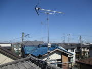神奈川県相模原市中央区陽光台 テレビアンテナ建て替え工事